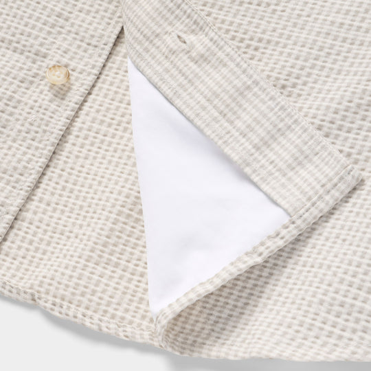 Duck Camp Men's Coastal Seersucker Shirt Short Sleeve Birch Image 04