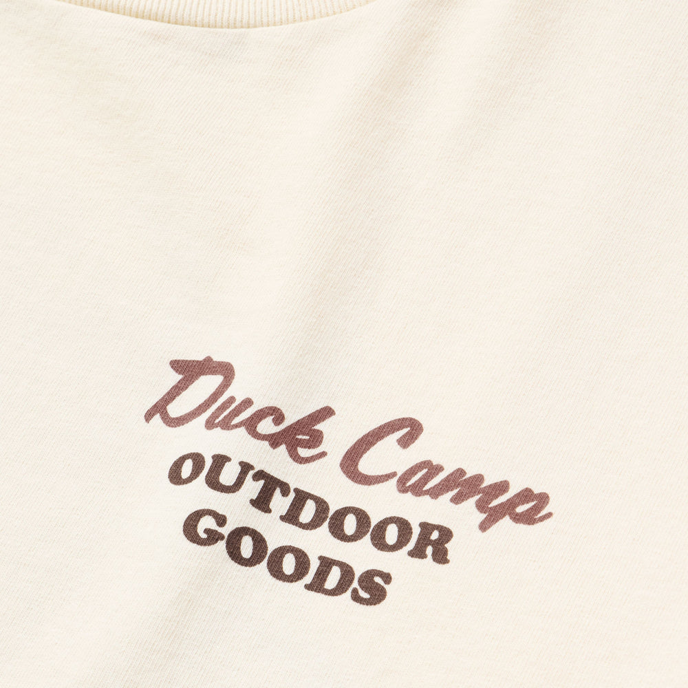 Duck Camp Men's Longbeards Graphic Tee Ivory Image 02