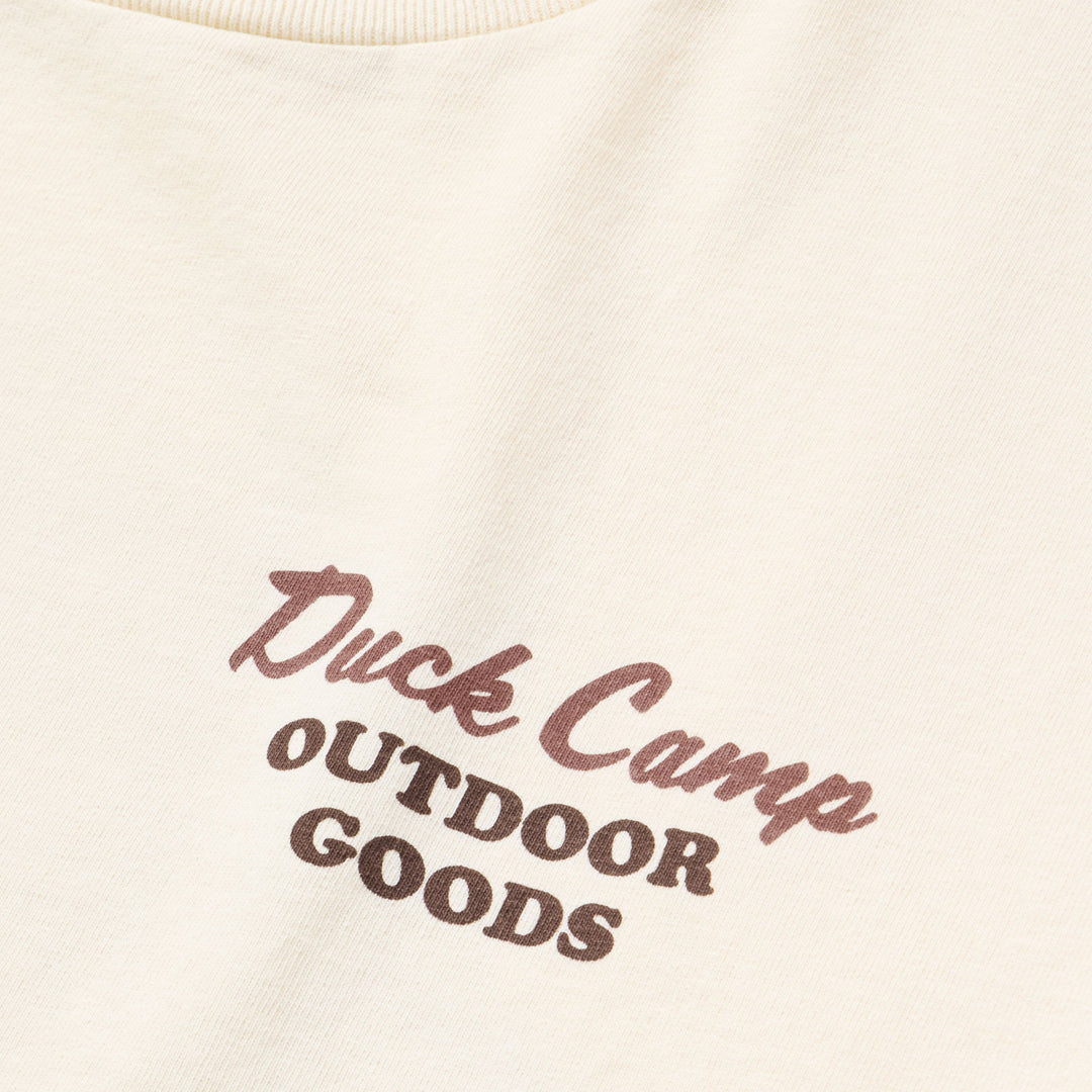 Duck Camp Men's Longbeards Graphic Tee Ivory Image 02