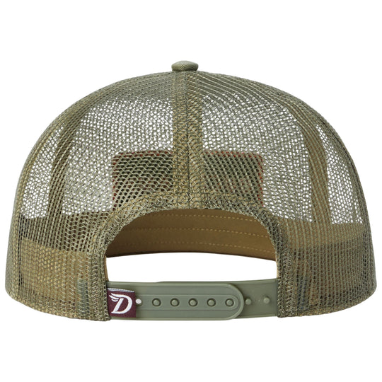 Duck Camp Outfiitter Fly Patch Gulf Trucker Hat Sagebrush Image 02