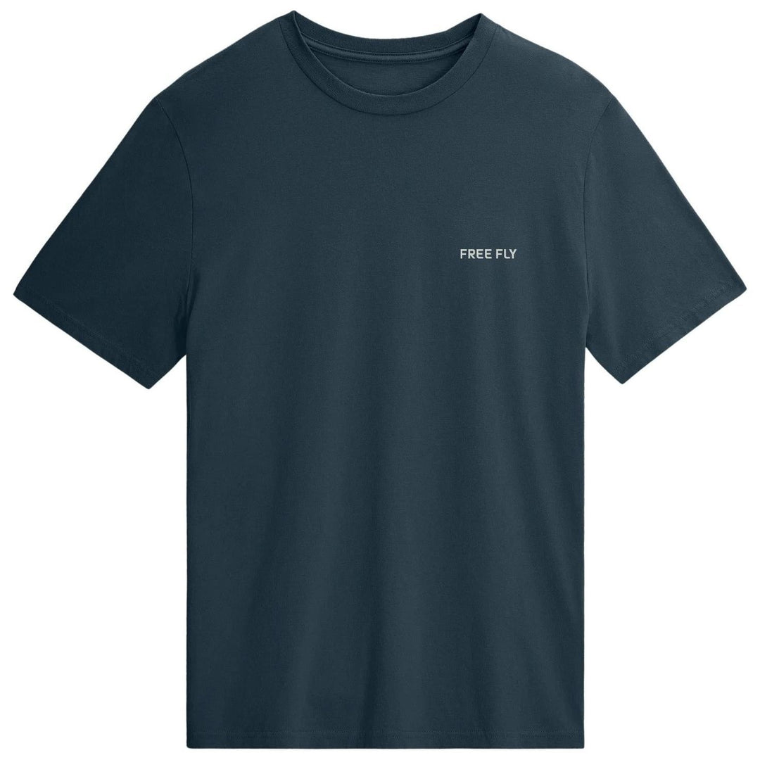 Free Fly Men's Tide Chaser Tee True Navy Image 02