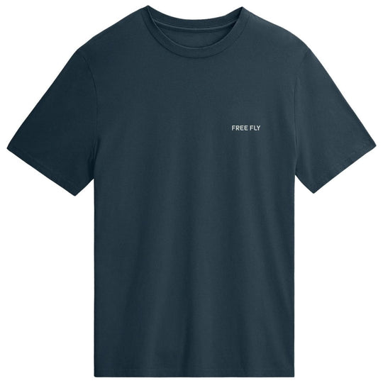 Free Fly Men's Tide Chaser Tee True Navy Image 02