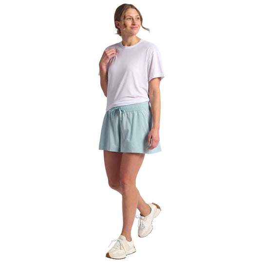 Free Fly Women's Driftlight Short Ocean Mist Image 03
