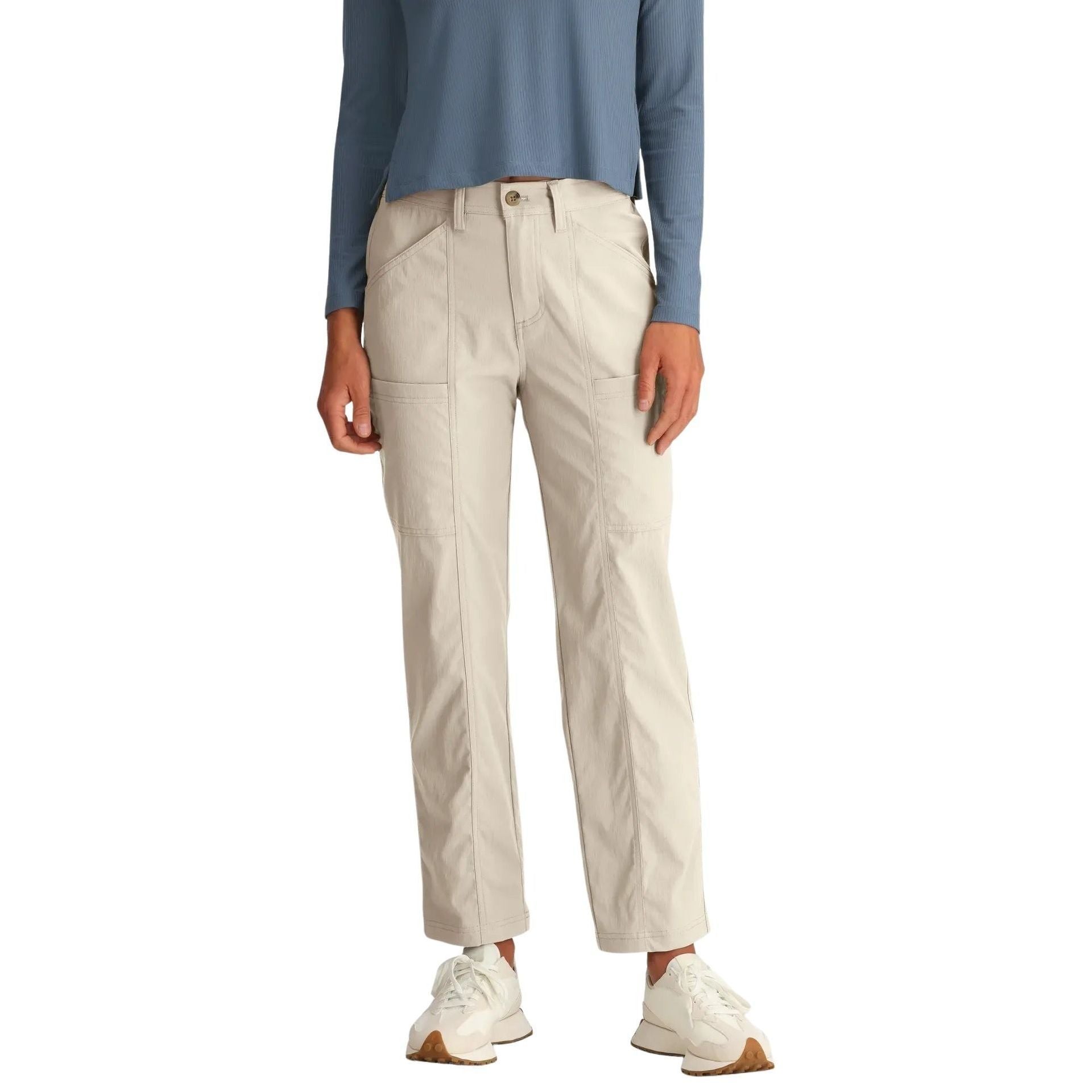 Free Fly Women's Topogrid Pant Stone Image 01