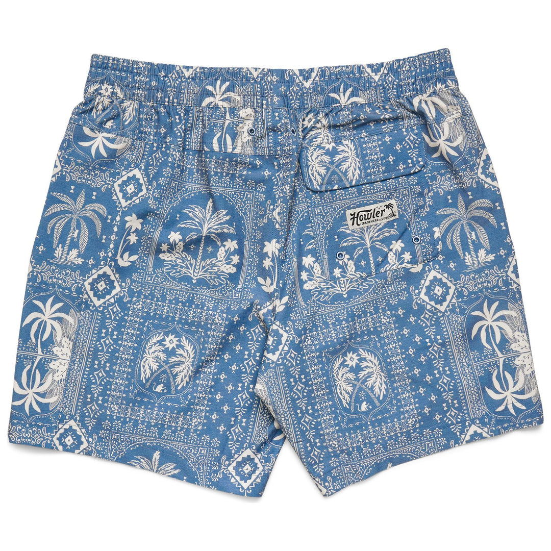 Howler Brothers Deep Set Boardshorts Palmetto Prophecy : Storm Blue Image 02