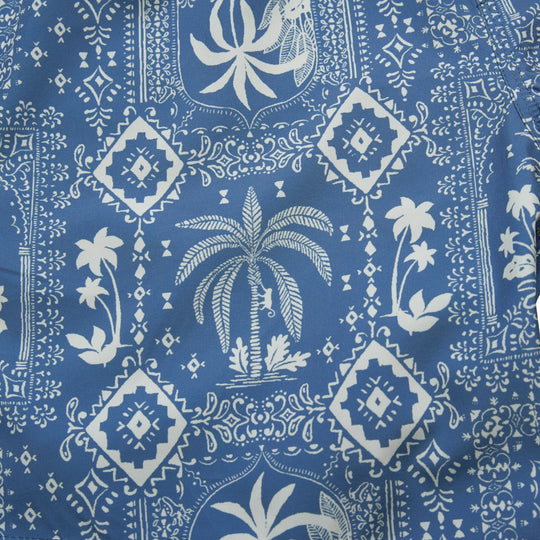 Howler Brothers Deep Set Boardshorts Palmetto Prophecy : Storm Blue Image 04