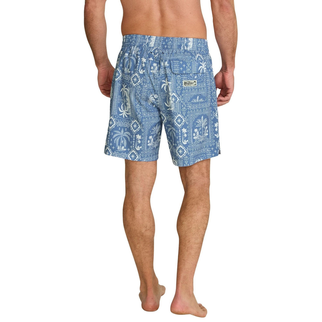 Howler Brothers Deep Set Boardshorts Palmetto Prophecy : Storm Blue Image 07