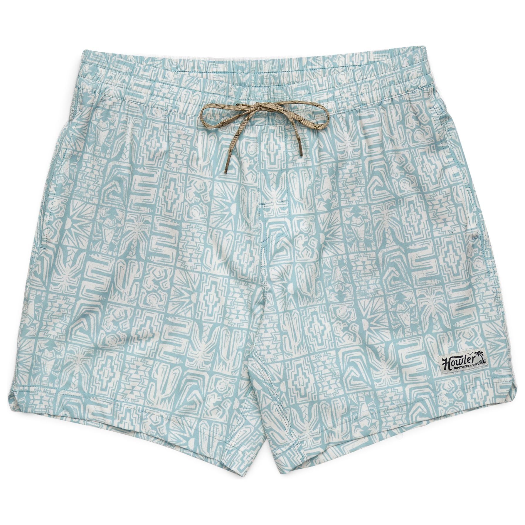 Howler Brothers Deep Set Boardshorts Tidal Tablets : Seafoam Image 01