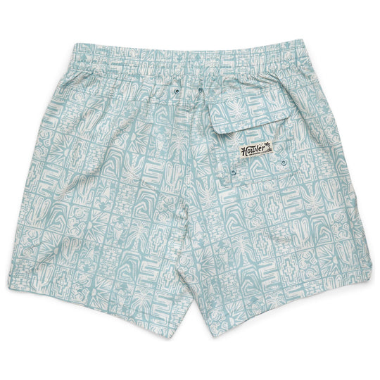 Howler Brothers Deep Set Boardshorts Tidal Tablets : Seafoam Image 02