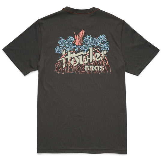 Howler Brothers Electric Mangroves Blended T-Shirt Antique Black Image 01