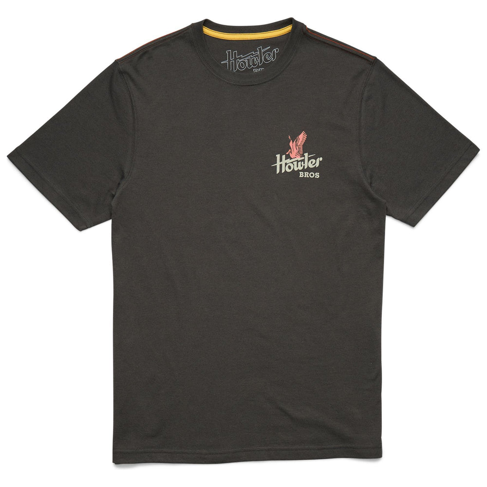 Howler Brothers Electric Mangroves Blended T-Shirt Antique Black Image 02
