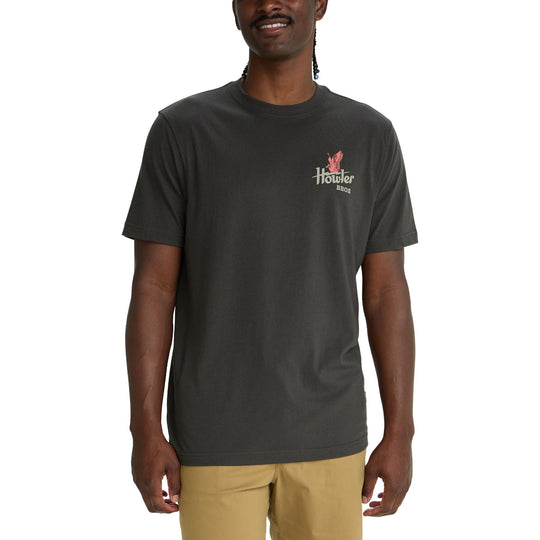 Howler Brothers Electric Mangroves Blended T-Shirt Antique Black Image 03