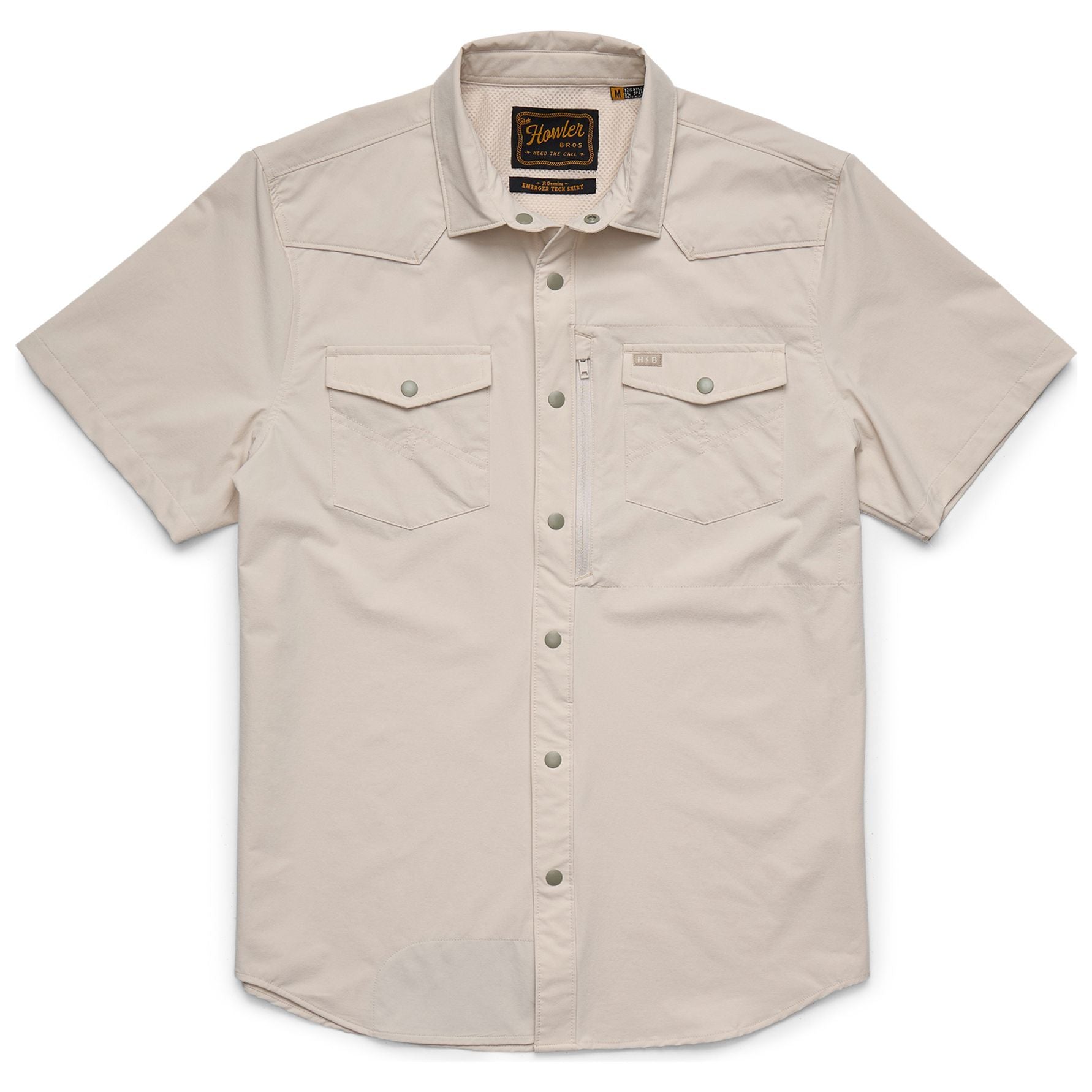Howler Brothers Emerger Tech Shirt Chalk Image 01