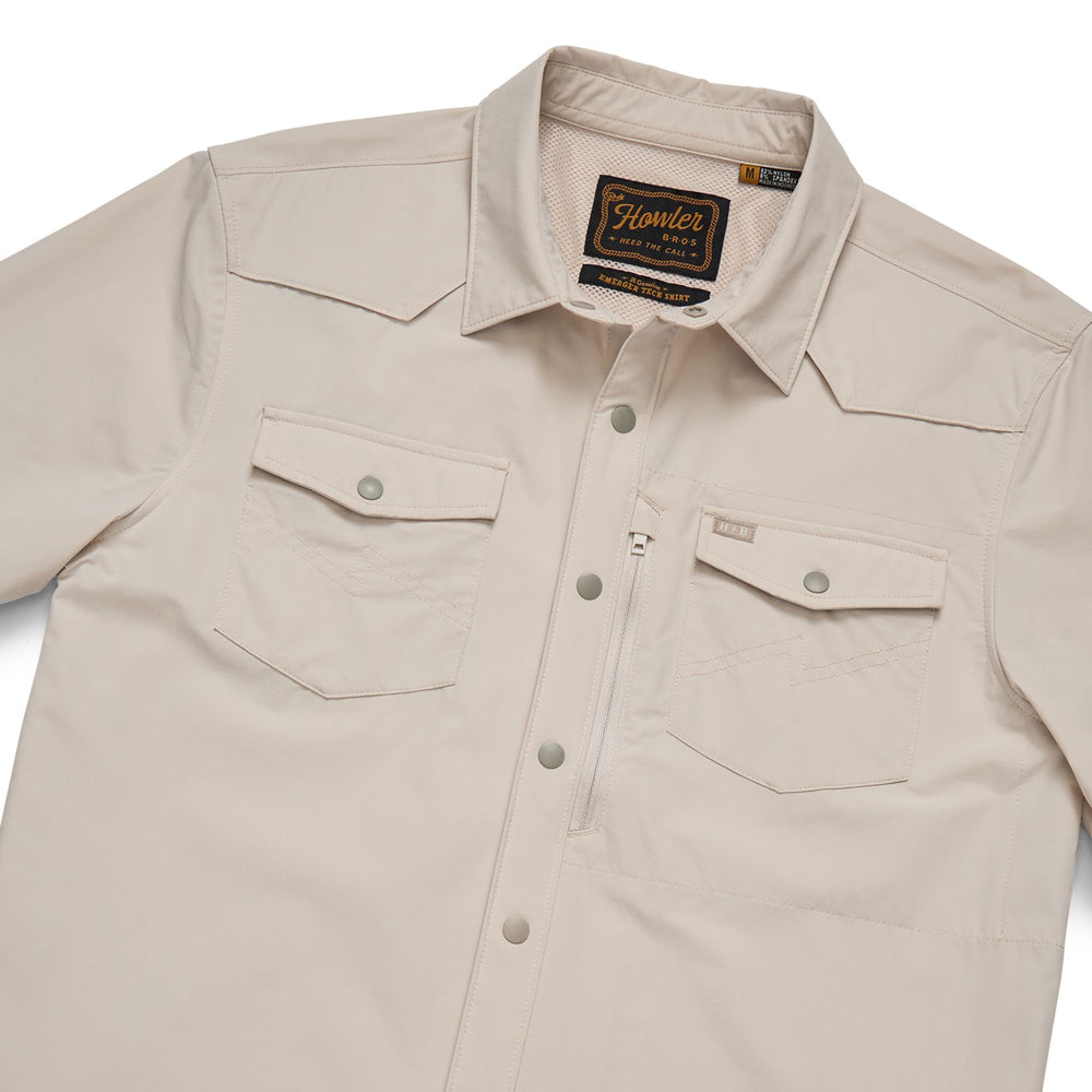 Howler Brothers Emerger Tech Shirt Chalk Image 02