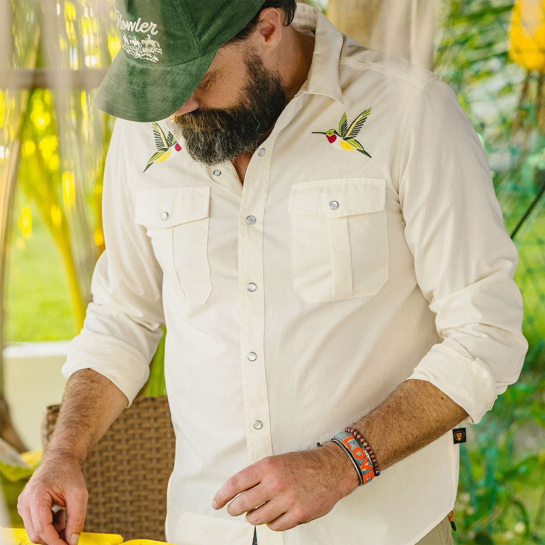 Howler Brothers Gaucho Snapshirt Nectar Seekers Image 08