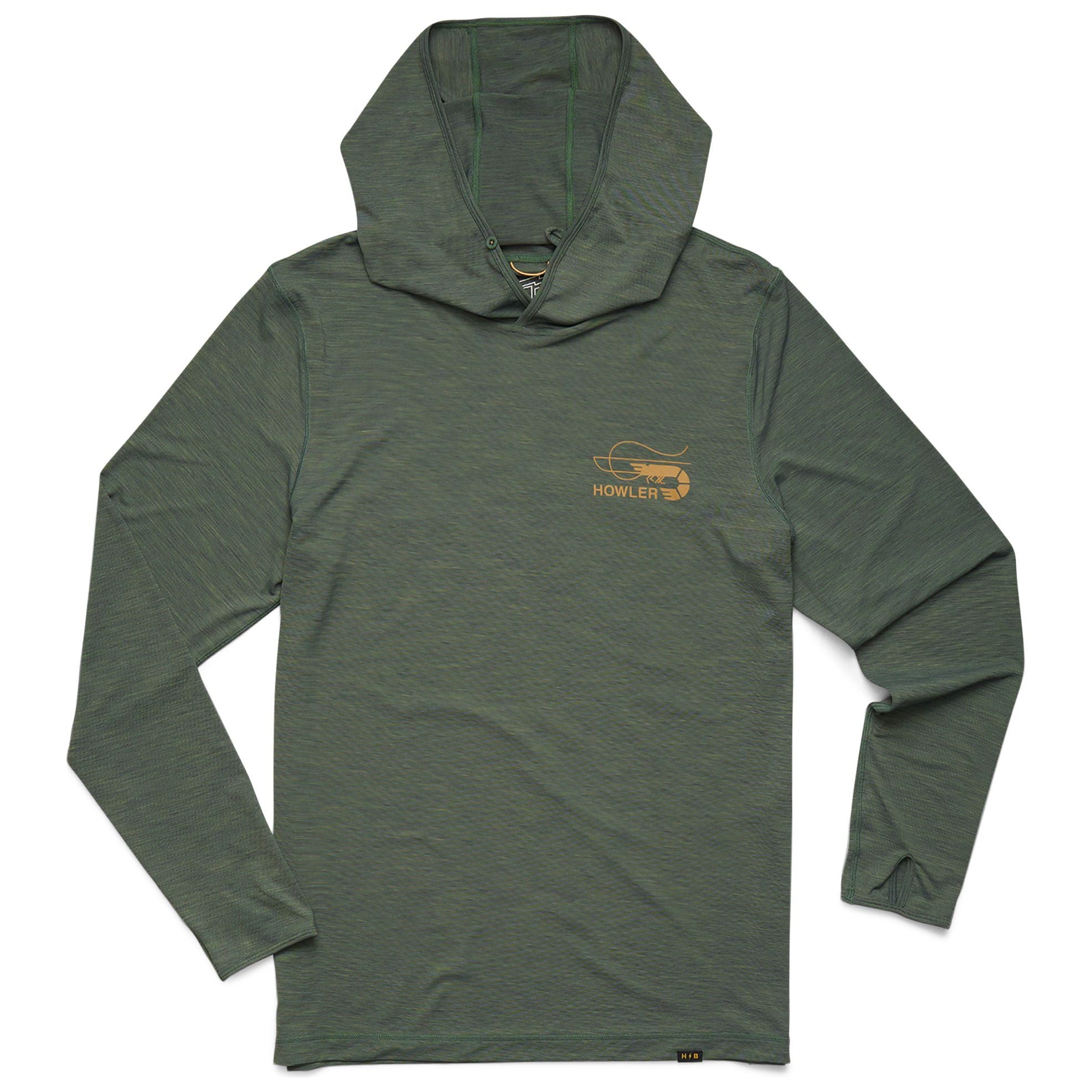 Howler Brothers HB Tech Hoodie Fatigue Image 01