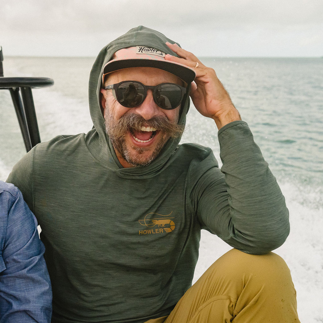 Howler Brothers HB Tech Hoodie Fatigue Image 06