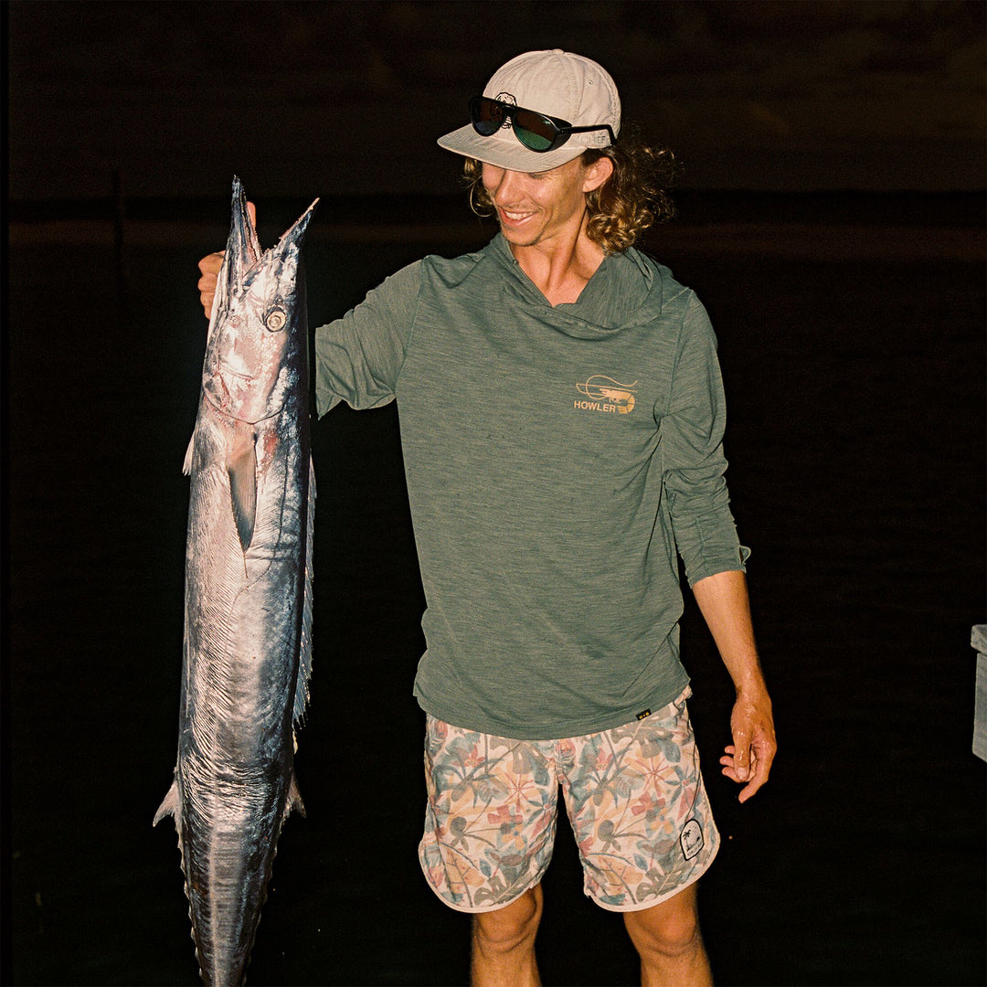 Howler Brothers HB Tech Hoodie Fatigue Image 07