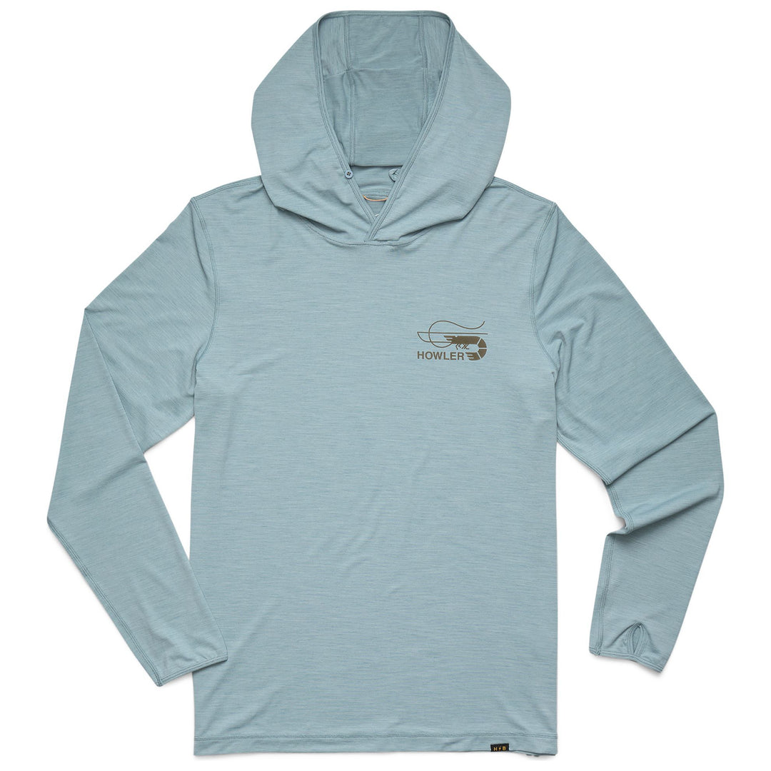 Howler Brothers HB Tech Hoodie Pool Blue Image 01