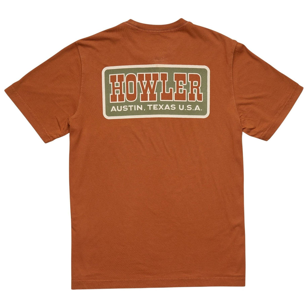 Howler Brothers Howler Slab Cotton T-Shirt Caramel Image 01