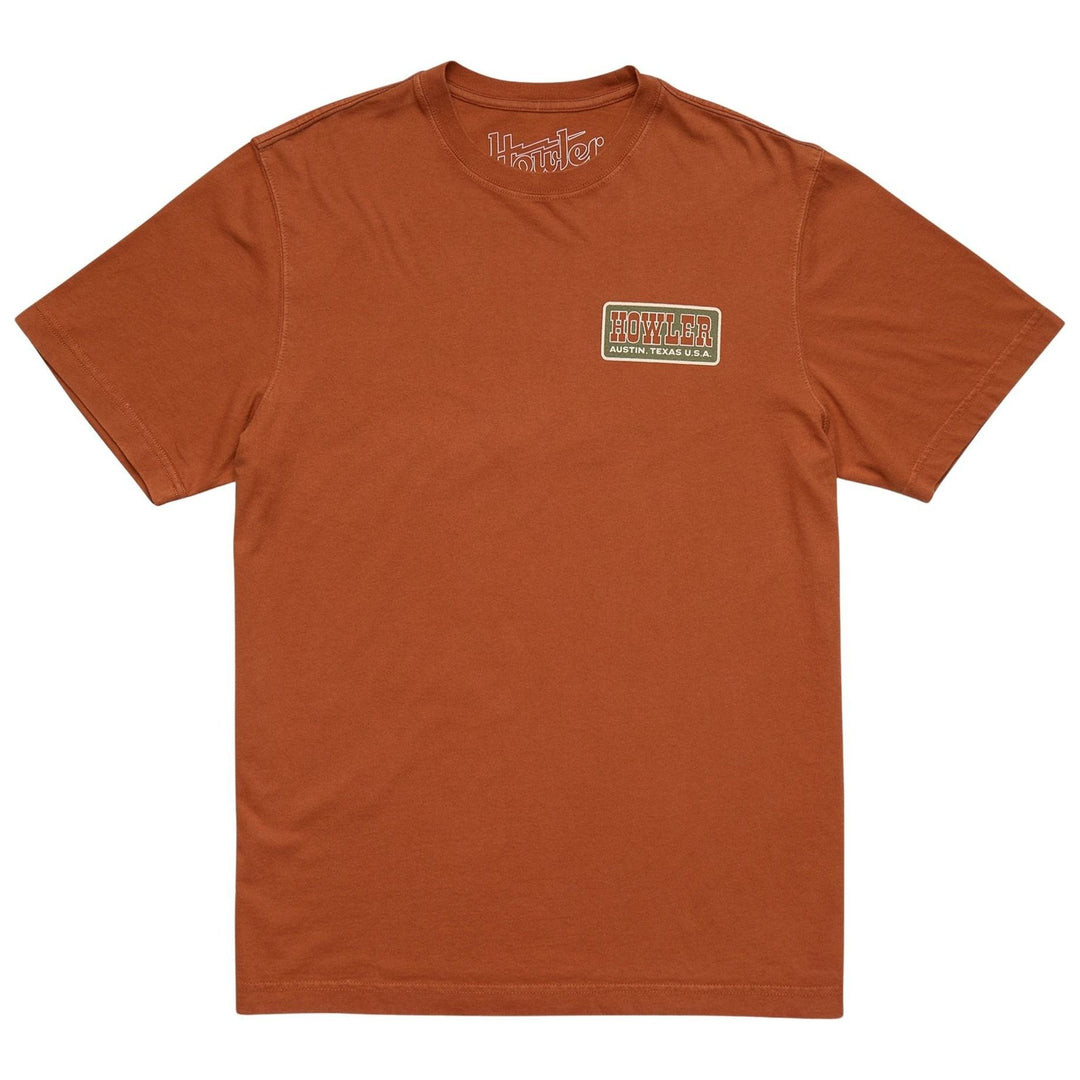 Howler Brothers Howler Slab Cotton T-Shirt Caramel Image 02