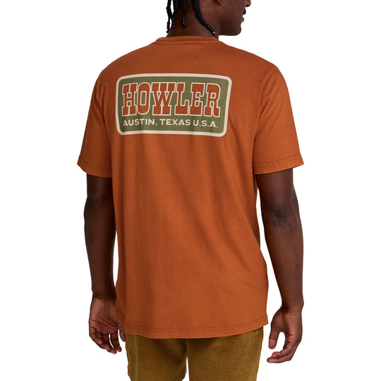 Howler Brothers Howler Slab Cotton T-Shirt Caramel Image 04