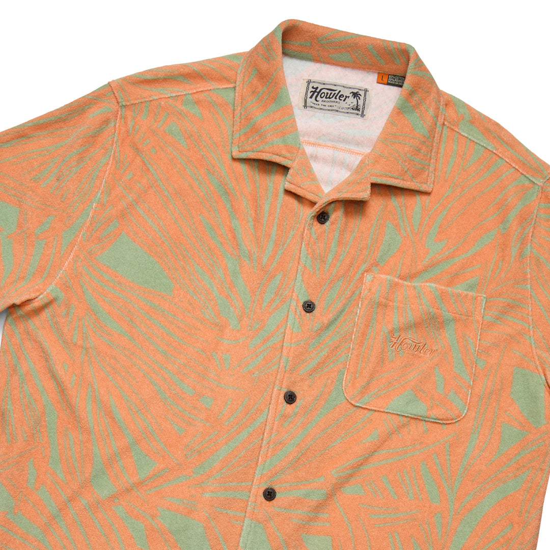Howler Brothers Palapa Terry Shirt Full Frondal : Dreamsicle Image 02