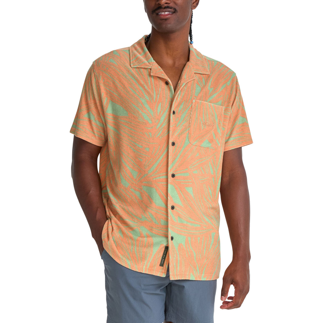 Howler Brothers Palapa Terry Shirt Full Frondal : Dreamsicle Image 03