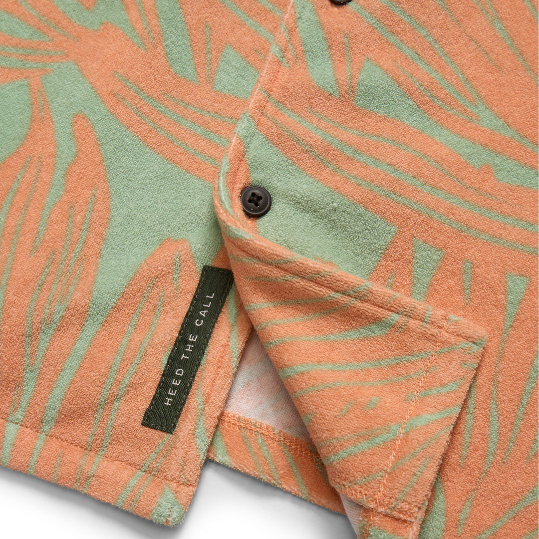 Howler Brothers Palapa Terry Shirt Full Frondal : Dreamsicle Image 06