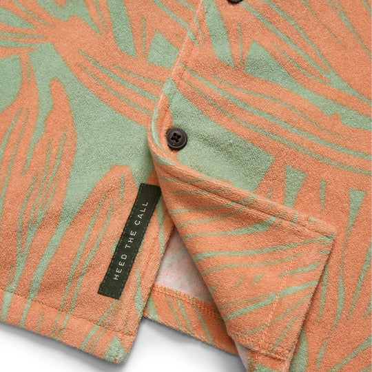 Howler Brothers Palapa Terry Shirt Full Frondal : Dreamsicle Image 06