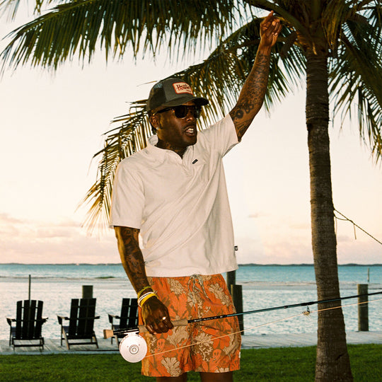 Howler Brothers Ranchero Tech Polo Sand Image 08