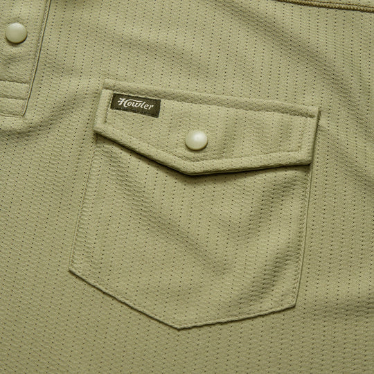 Howler Brothers Ranchero Tech Polo Wasabi Image 03