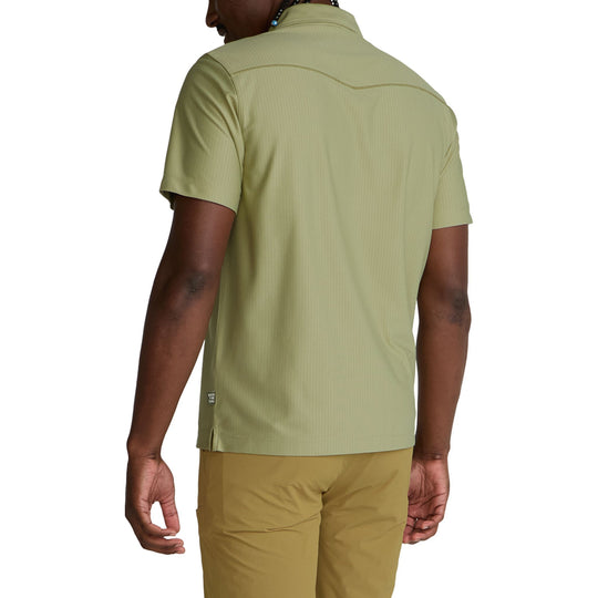 Howler Brothers Ranchero Tech Polo Wasabi Image 05