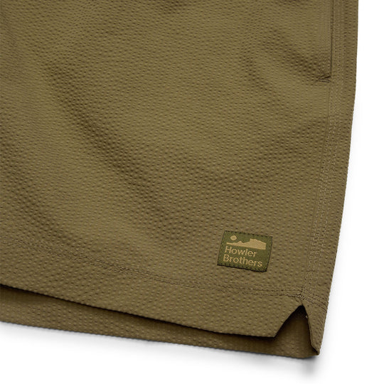 Howler Brothers Salado Shorts Seersucker : Capers Image 04