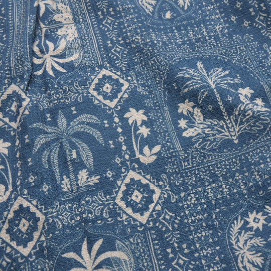Howler Brothers Shores Club Shirt Palmetto Prophecy : Storm Blue Image 04