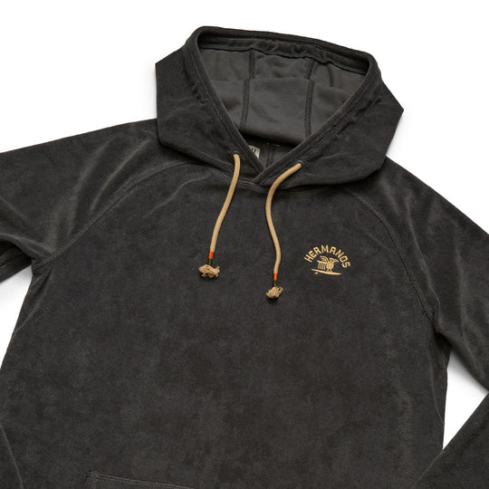 Howler Brothers Terrycloth Hoodie Surfbird : Antique Black Image 02