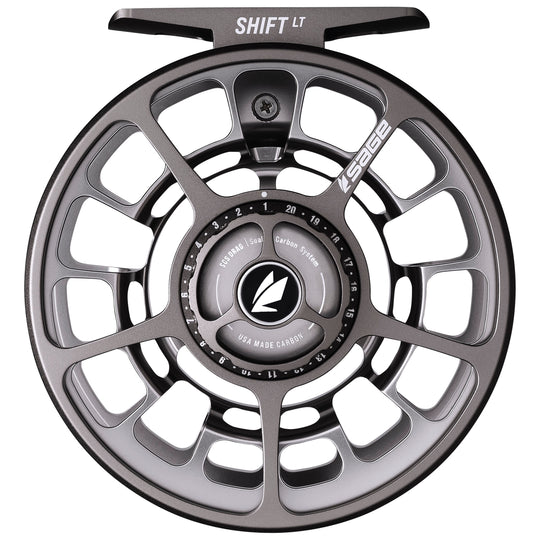 Sage Shift LT Fly Reel Silver Pine Image 01