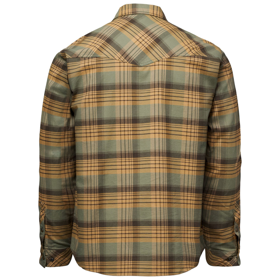 Simms Men's Brackett Flannel Duke Plaid: Hickory Image 02