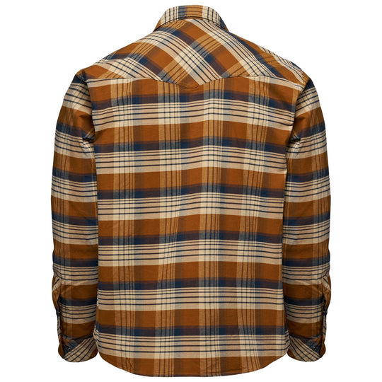 Simms Men's Brackett Flannel Duke Plaid: Plateau Image 02