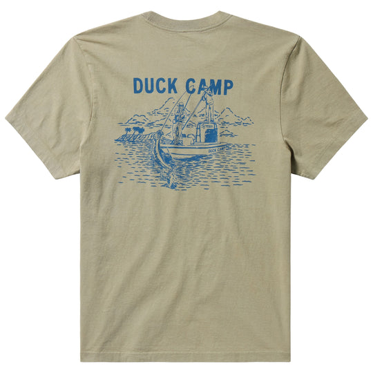 Duck Camp Bucket List Graphic Tee Vintage Khaki Image 01