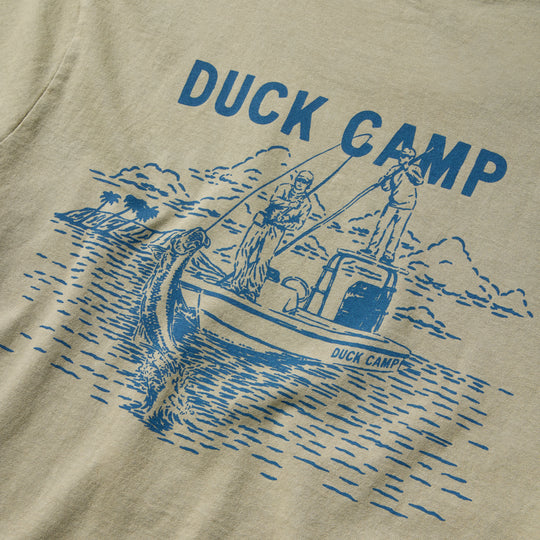 Duck Camp Bucket List Graphic Tee Vintage Khaki Image 03