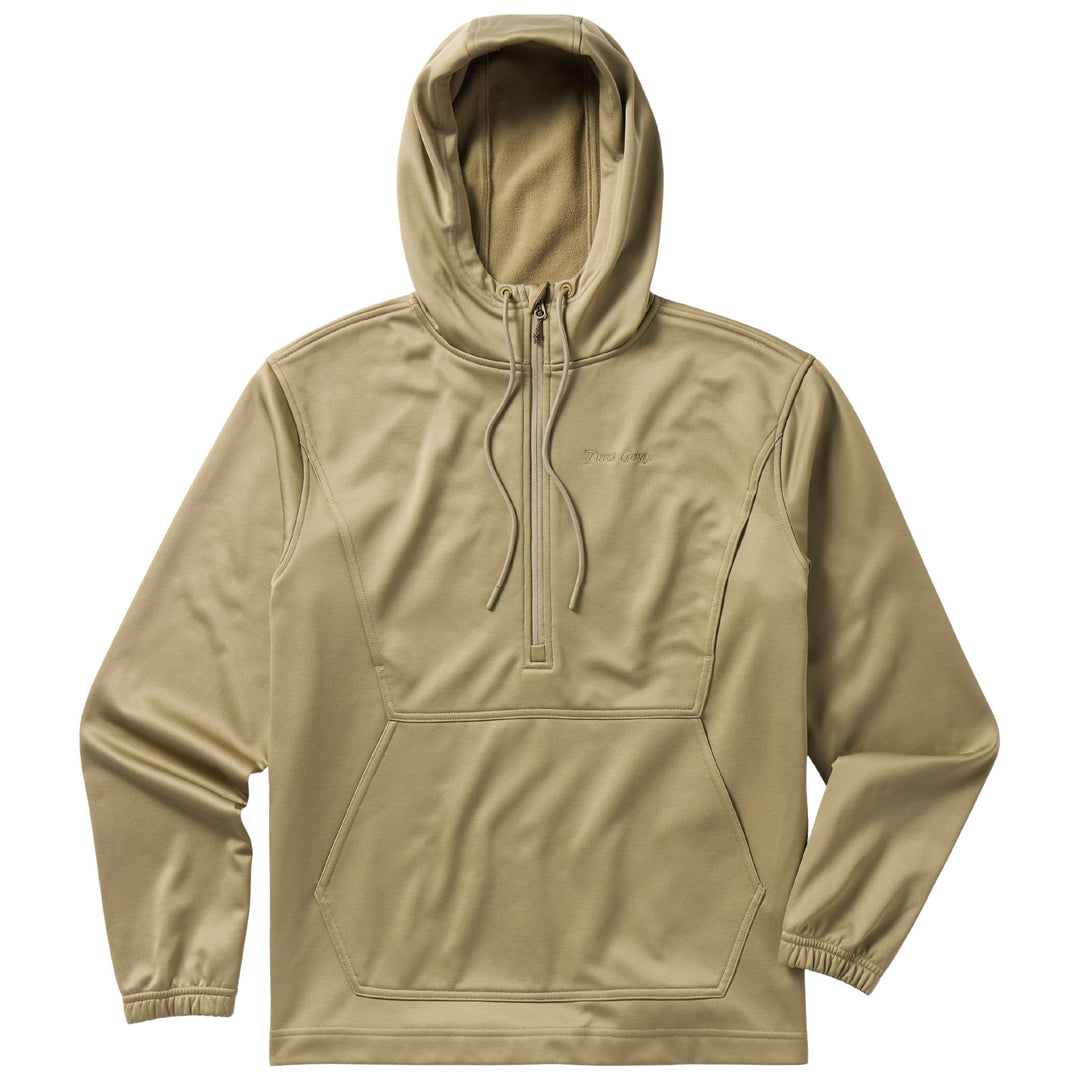 Duck Camp Men's Head Guide Half Zip Hoodie Sagebrush Image 01