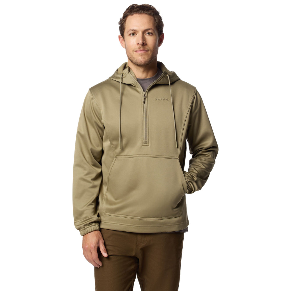 Duck Camp Men's Head Guide Half Zip Hoodie Sagebrush Image 02