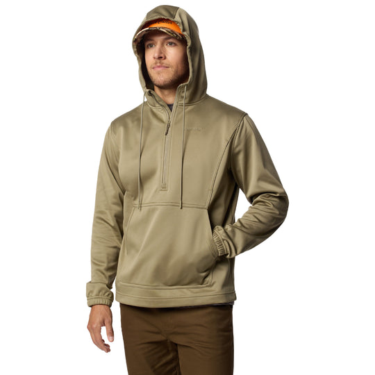 Duck Camp Men's Head Guide Half Zip Hoodie Sagebrush Image 03