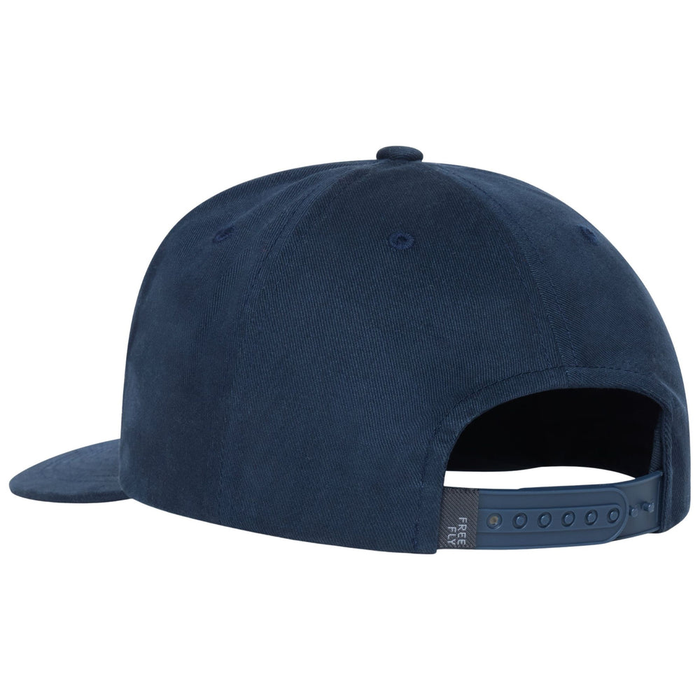 Free Fly Great Blue Snapback Hat Dark Navy Image 02