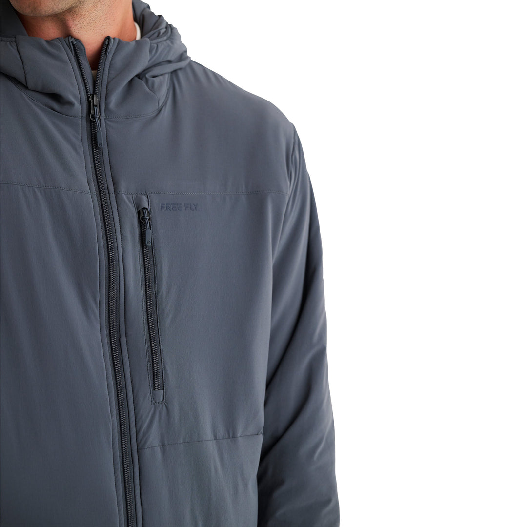 Free Fly Men's Coldvale Insulated Jacket Storm Cloud Image 04