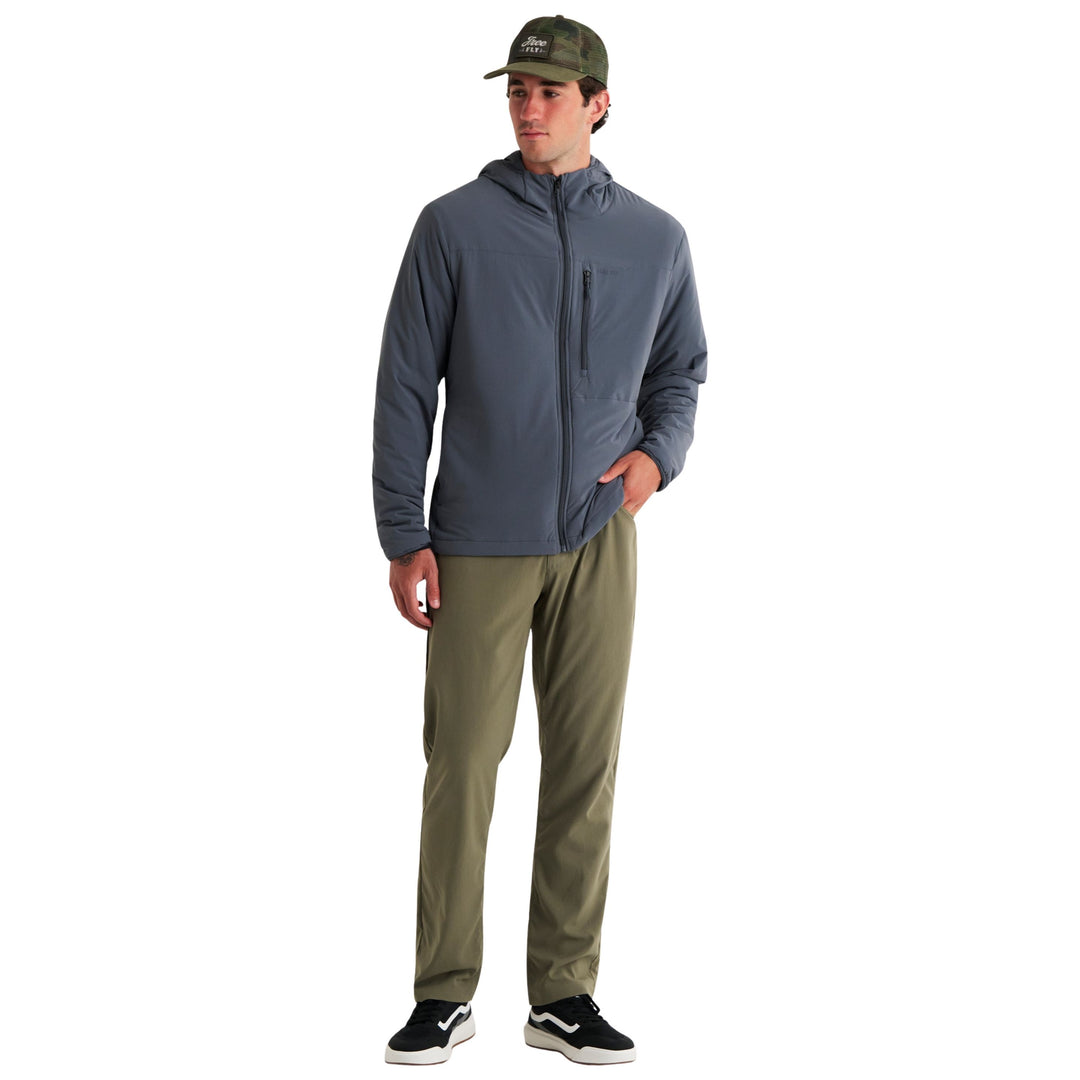 Free Fly Men's Coldvale Insulated Jacket Storm Cloud Image 06