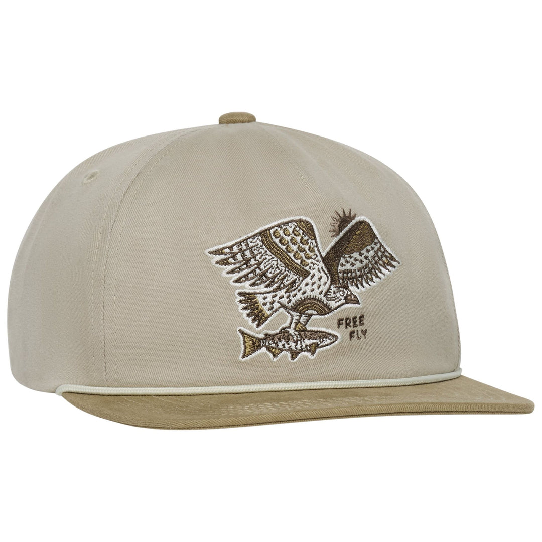 Free Fly Osprey Catch Snapback Hat Desert Tan / Dark Khaki Image 01