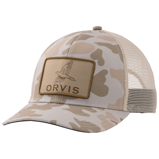 Orvis Camo Trucker Hat Dove Camo Image 01