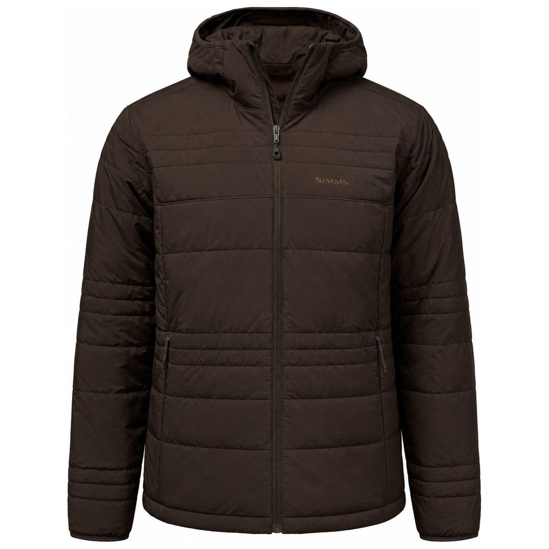 Simms Men's Fall Run Hooded Jacket Hickory Image 01